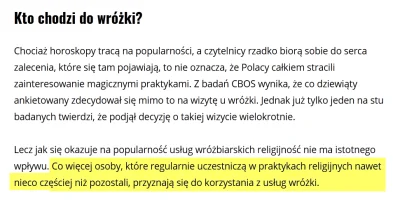 vytah - @mroznykasztan: Polacy są nawet bardziej wróżkolubni od Czechów.