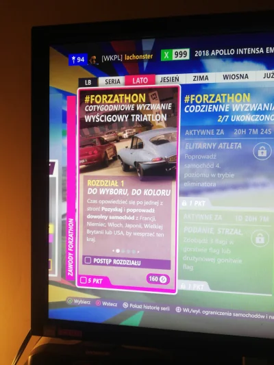 Lachon - jaki samochod ja mam wziac zeby mi 1 rozdzial zaliczylo?

#forzahorizon5