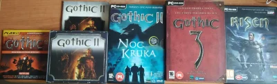 marcinRGZ - @generator_beki: 
Na obrazku wszystkie moje gry Pirahna Bytes. Gothic 1,...