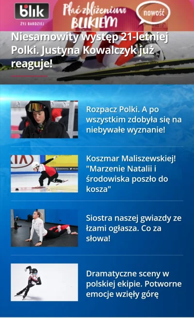 Gomorakazowa - rozpacz, koszmar, łzy, dramat
polske sporty zimowe w pigułce

#pekin20...