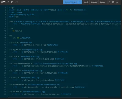 R.....y - #naukaprogramowania #programowanie #cpp
tak bardzo nie umiem tworzyć Makef...