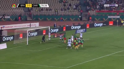 Maib - Burkina Faso 3:[1] Kamerun (Stephane Bahoken)
#golgif #mecz #pna2022