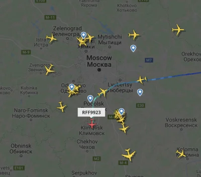 widzilla - @salamon: ten pierwszy, który zaznaczyłem to na wysokości Moskwy odbił na ...