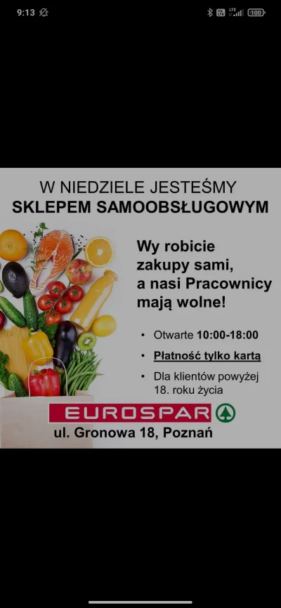 Atktona_tyle - Taką reklamę przed chwilą mi wyświetliło na FB. 
#handel #niedzielahan...