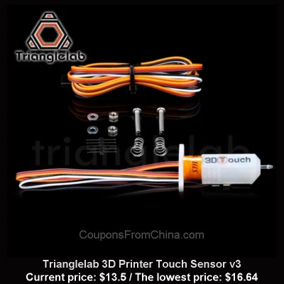 n____S - Trianglelab 3D Printer Touch Sensor v3
Cena: $13.50 (najniższa w historii: ...