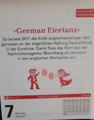 Apex113 - kartka z kalendarza 07.02.2022

#niemiecki #naukajezykow