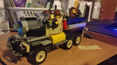 Wolvi666 - #lego #legomoc

Beta ciężarówki w klimatach Adventurers/Mumia... Jeszcze...