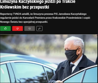 s.....s - karakan też jeździ po Trakcie Królewskim bez żadnego trybu...( ͡° ͜ʖ ͡°)