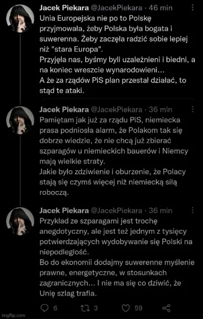 Jabby - Według dzbana Piekary, PiS stworzył taki dobrobyt że Unia Europejska z zawiśc...