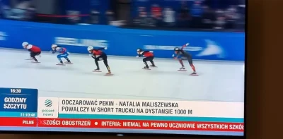 depmod - Już za chwilę zawody w krótkiej ciężarówce XD 
#pekin2022 #shorttrack #igrzy...