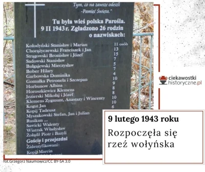 CiekawostkiHistoryczne - Był wtorek, 9 lutego 1943 roku. Rodzinę Kołodyńskich, zamies...