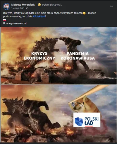 czeskiNetoperek - Polskiego ładu nie trzeba się już bać, on jest w odwrocie ( ͡° ͜ʖ ͡...