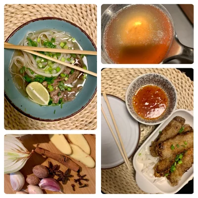 hellyea - Szlifowanie kuchni azjatyckich vol.1

Zupa PHO
Niezwykle aromatyczny bulion...
