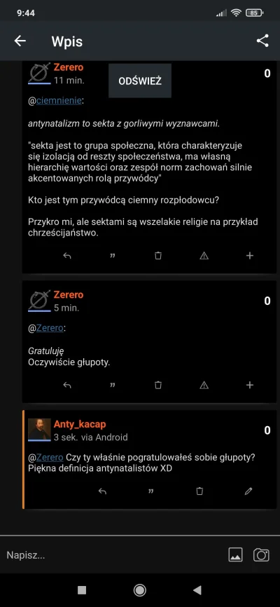 Anty_kacap - Zapytano mnie kiedyś czym dla mnie jest #antynatalizm. Spotkałem się z d...