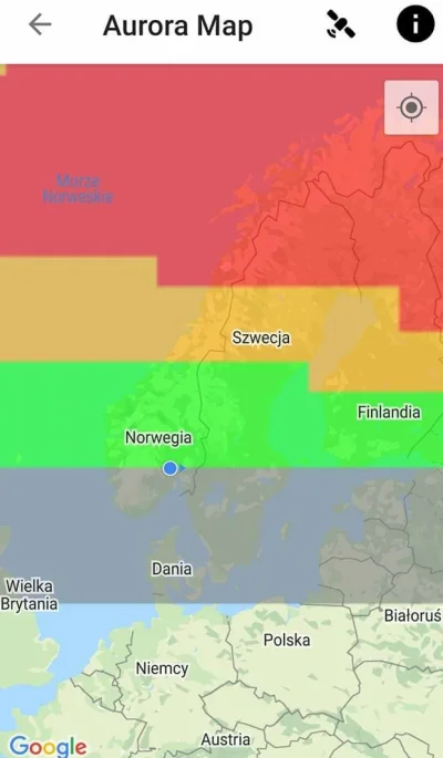 ulath - Dziś w #norwegia #zorza aż do Oslo