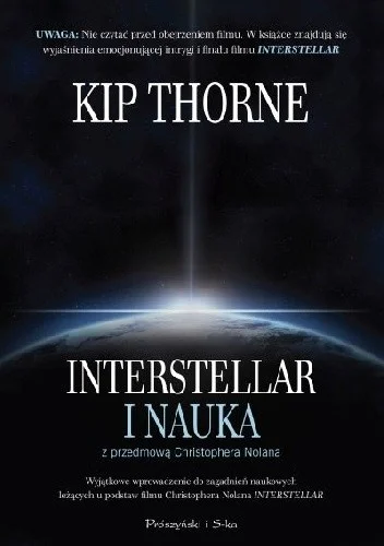 szybkinick - 626 + 1 = 627

Tytuł: Interstellar i nauka
Autor: Kip Thorne
Gatunek: po...
