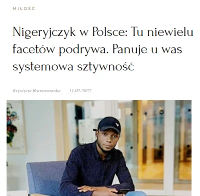 knur3000 - Hit na Wysokich Obcasach - nigeryjski student marketingu narzeka, że Polak...