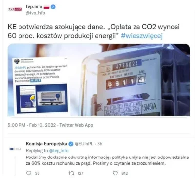 zwaldemar - piękne czasy, w których profil KE ora wysrywy TVP na twitterze xDD

#wi...