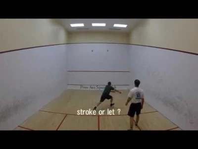 shusty - Trzy sytuacje. LET, STROKE czy NO LET?
i dlaczego.

#squash #letstroke #s...