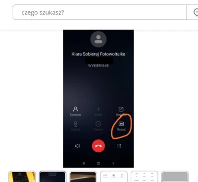 PotwornyKogut - telefon xiaomi na allegro, reklamowany jako posiadający możliwość nag...