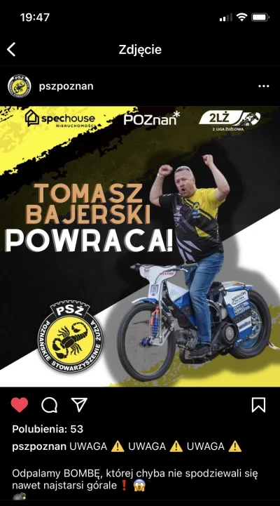 masloovsky - Bajerski w PSZ Poznań #zuzel #speedway