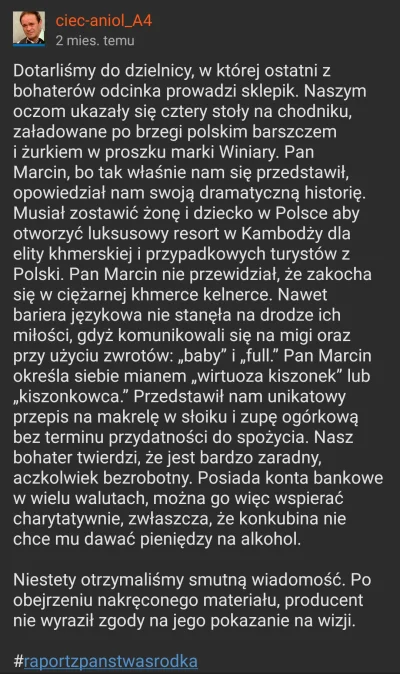 Vegasik69 - Coś mi zaczyna zamulać lekko ten wykop. 
#popaswpieprz 
#raportzpanstwasr...