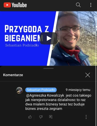 Malpigaj - @ropemaxxer: A wiec dlatego nie można było znaleźć Sebastiana w CEIDG oraz...