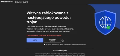 grisha - Malwarebytes zablokował mi tę stronę