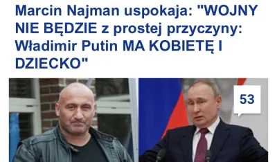 tomy86 - Masz babę, nie wolno ci wywoływać wojny.. 
¯\(ツ)/¯ 

#ukraina #rosja #wojna ...