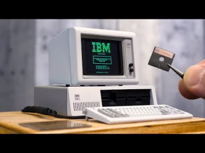 M.....T - IBM PC 5150 w skali 1:10

#retrocomputing