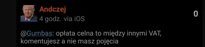 Gumbas - @Andczej i sąsiad #!$%@? i ja #!$%@? też, tak samo jak i Ty, nie unoś się ta...