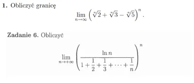 randomname1 - Poproszę o pomoc z tymi granicami. ( ͡° ͜ʖ ͡°)
#matematyka #studia