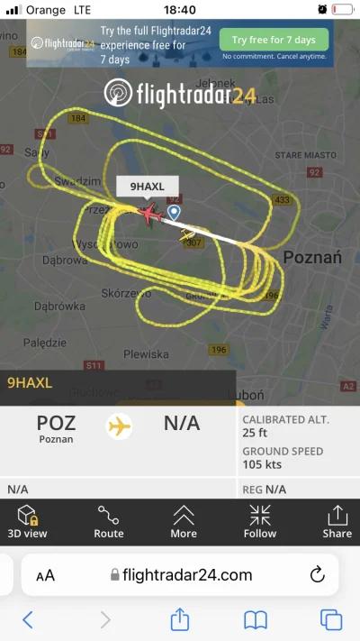 Natna213 - To jakieś ćwiczenia latania czy o co chodzi? #poznan #samoloty #lotnictwo