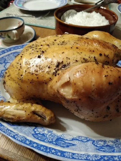 maegalcarwen - Kurczak marynowany w nowy sposób czyli moczył się w aromatycznej solan...