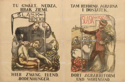 wojtekalonso - Polski plakat propagandowy z okresu plebiscytów na Śląsku.
#historia #...