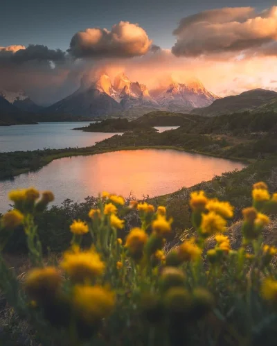 Turnam - Park narodowy Torres del Paine, Chile #estetyczneobrazki #earthporn