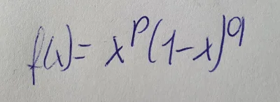 dongio - Taka funkcja dla x nalezącego do (0,1) i p,q>1.
Jak wyznaczyć w niej ekstrem...