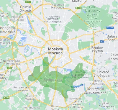 Horkheimer - Porównanie wielkości Moskwy i Bydgoszczy
#mapporn #rosja #perlapulnocy ...