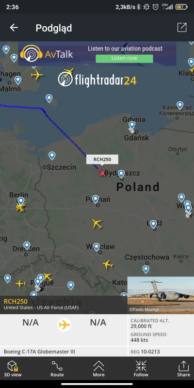 b4ko - A gdzie ten dziad leci? #wojna #ukraina #flightradar24 #polska