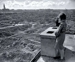 januszzczarnolasu - Warszawa tuż po wojnie. Widok z dachu budynku przy ul Stawki.