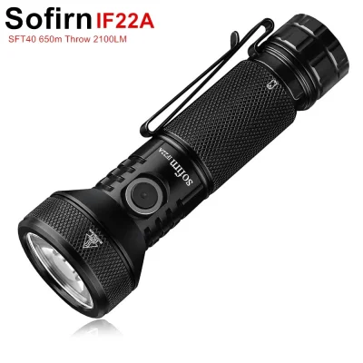duxrm - Sofirn IF22A Flashlight SFT40
Cena z VAT: 32,08 $
Link ---> Na moim FB. Adr...
