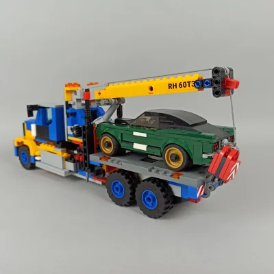 Mlonger - 60324 Oilfield Crane Truck i Mustang ze Speed Champions

Specjalnie dla @Ch...