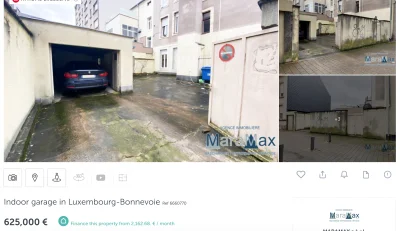zawszespoko - w luksemburgu za 600k to sobie garaż możesz kupić ( ͡° ͜ʖ ͡°)