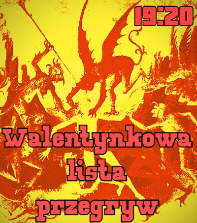 Mescuda - Walentynkowa lista obecnych 14 grudnia 2022, otwarta do 4:00 
w ten wyjątk...