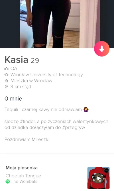 CharlesStoker - Chyba trochę #atencyjnyrozowypasek 
#tinder i na życzenie #przegryw