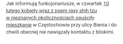 tomosano - @kezu5osiem100: Wprost podaje że matka z córką wyszły razem z mieszkania z...