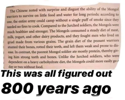 Earna - @slx2000: Jeszcze to:
To z książki Weatherforda 
"Genghis Khan and Making of ...