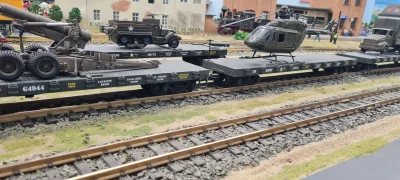 rudziol - #ukraina Eszelon z pojazdami US Army, Wrocław z dzisiaj