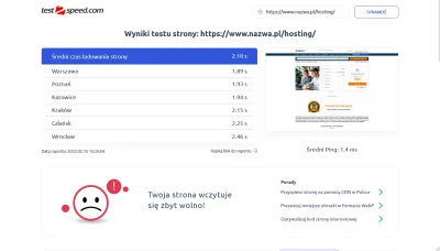 Kien - nazwa zrobiła narzędzie do testowania prędkości #stronywww #hosting z polskich...