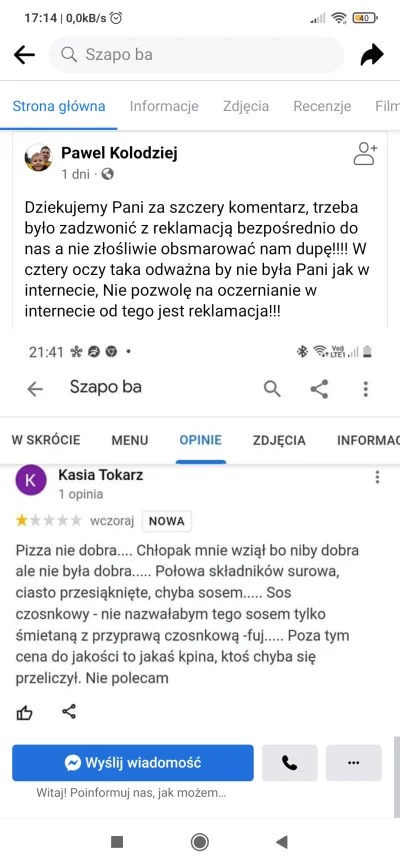 helmowy - Takie pytanie do was mireczki. Czy ten pan ma racje? Jak coś opinia nie moj...